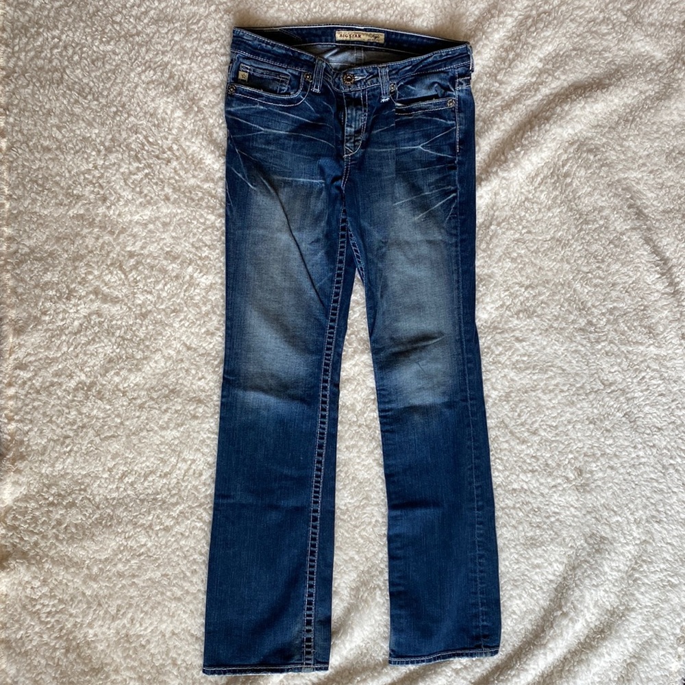 Big Star Kayla Mid Rise Boot Cut size 30L